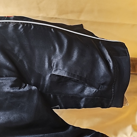 D Disney Star Wars Japanese Fighter Bomber Black Jacket XS - Picture 13 of 14